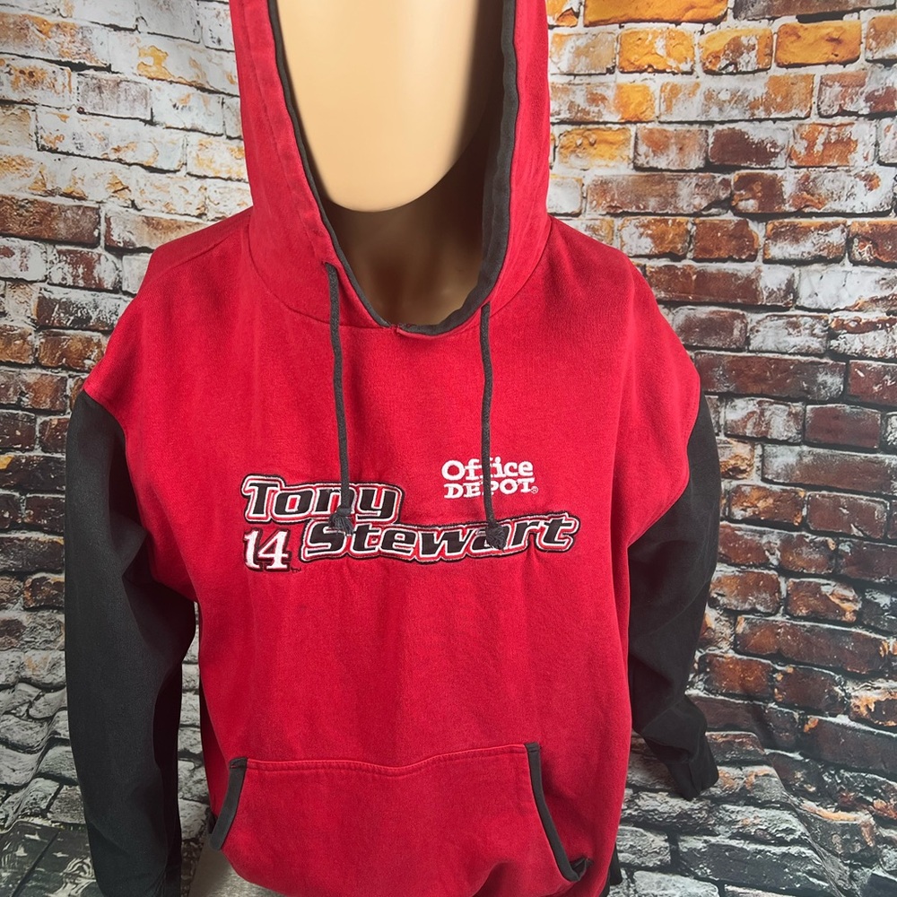 Winner's Circle Men's Tony Stewart 14 Pullover‎ Hoodie Multi Large Office Depot